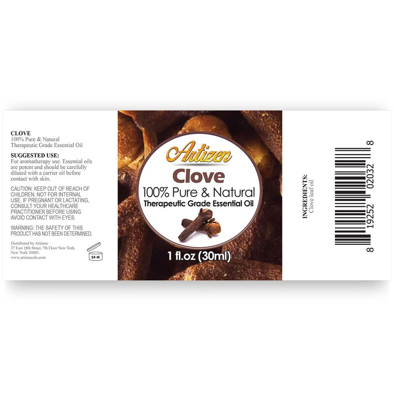 Artizen 30ml Oils - Clove Essential Oil - 1 Fluid Ounce
