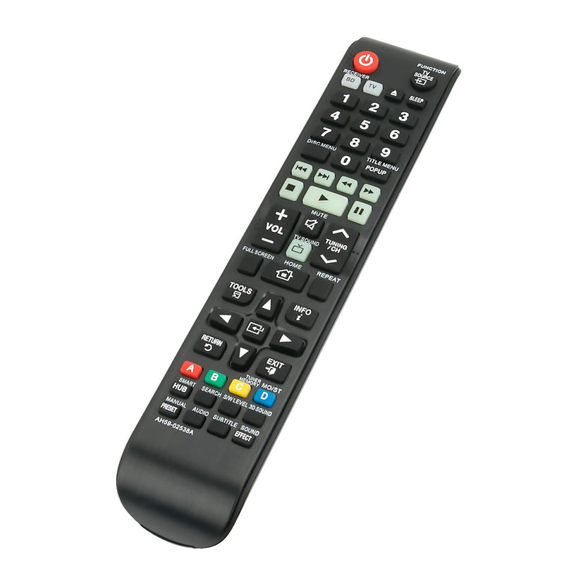 New AH59-02538A Replaced Remote fit for Samsung Smart Bluray Blu-ray Player HT-F5500W HT-F6500W HT-F5500 HT-F5550 HT-F6500 HT-F6530 HT-F6530W HT-F5500K HT-F5550K HT-F5530 HT-FM53/ZA HT-FM53 HT-FM65WC