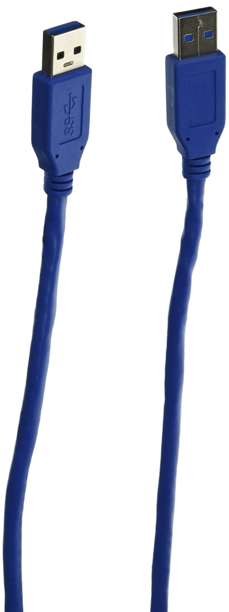 SIIG SuperSpeed USB 3.0 Type A (Male) to Type A (Male) Cable 2 Meters (CB-US0212-S1),Blue A (Male) to A (Male) 2 Meter