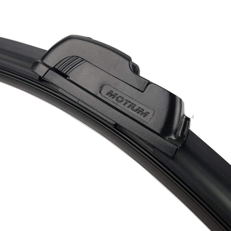 MOTIUM OEM QUALITY Premium All-Season Windshield Wiper Blades (13"+13" pair for front windshield) 13"+13" (pair for front windshield)