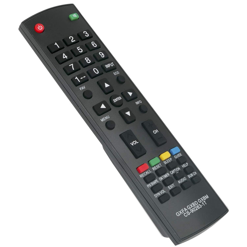New GXFA GXBD GXBM CS-90283-1T Replacement Remote Control fit for Sanyo LCD LED HDTV DP42D23 DP32242 DP46142 DP32640 DP32642 DP42142 DP42740 DP42841 DP46841 DP47840 DP50741 DP50842 FVM3982 FVM4212