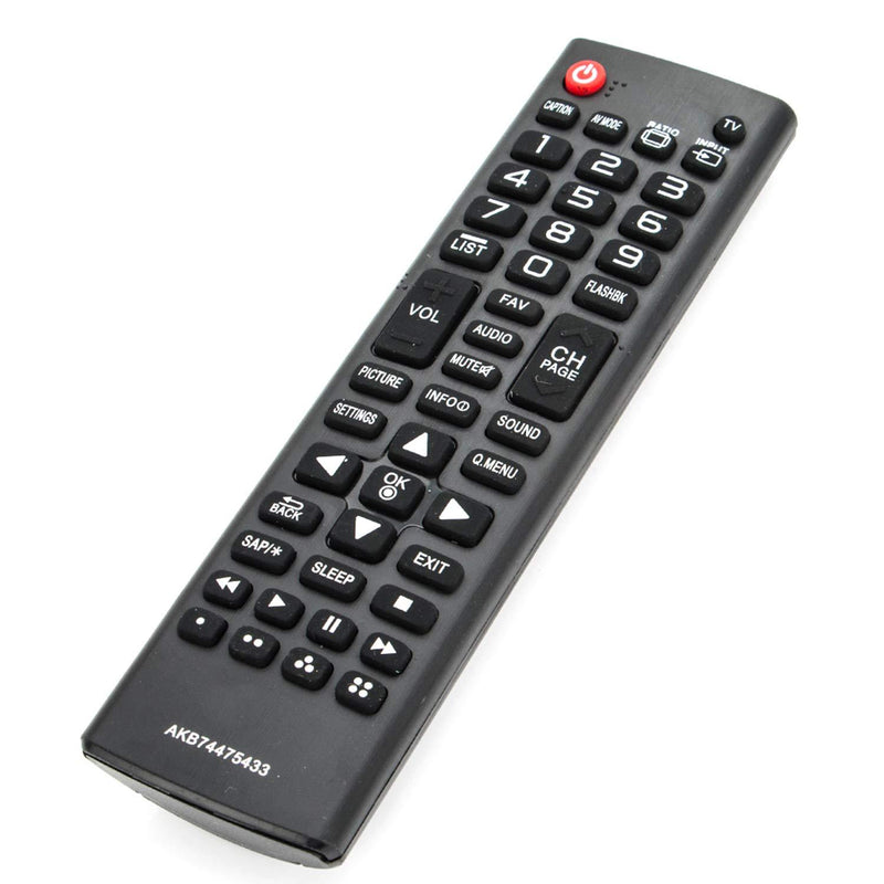 New AKB74475433 Remote Control fit for LG LED HDTV 28LJ430BPU 28LJ430B-PU 32LF510B 32LF510BUC 32LF510B-UC 32LF550B 32LF550BUA 32LF550B-UA 32LF5600 32LF5600UB 32LF5600-UB 40LH5000UA 42LF5500 42LF5600