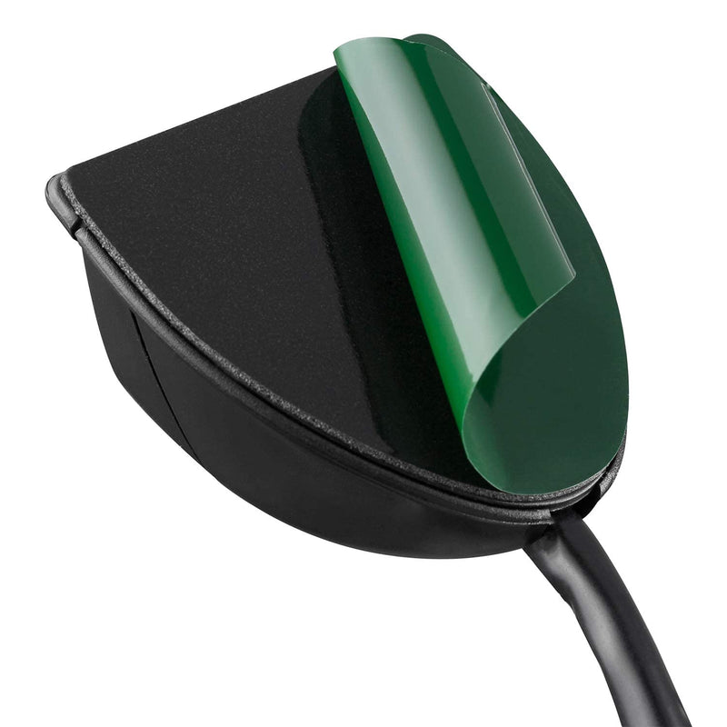 JIANFA Car DIY Switch Paste Type Rocker Switch OFF/ON universal DC12V switch for fog driving lights neon lights LED light bar etc. (Black) Black