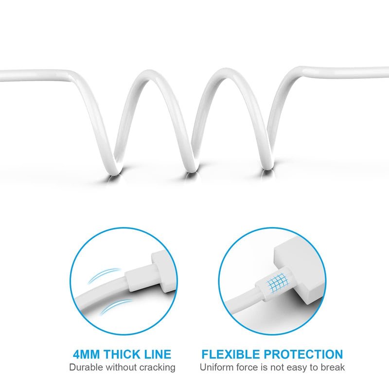 [Apple MFi Certified] 5pack[6/6/6/10/10FT] iPhone Charger Long Lightning Cable Fast Charging High Speed Data Sync USB Cable Compatible iPhone 13/12/11 Pro Max/XS MAX/XR/XS/X/8/7/Plus/6S iPad AirPods 6/6/6/10/10 FT