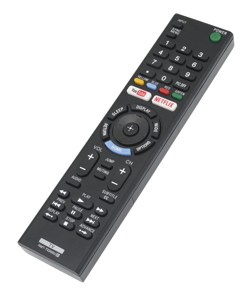 RMT-TX300U Replaced Remote fit for Sony TV KD-49X720E KD-49X700E KD-55X720E KD-55X700E KD-43X720E KD-70X690E KD-60X690E XBR49X800E XBR55X800E XBR43X800E KD50X690E XBR-49X800E