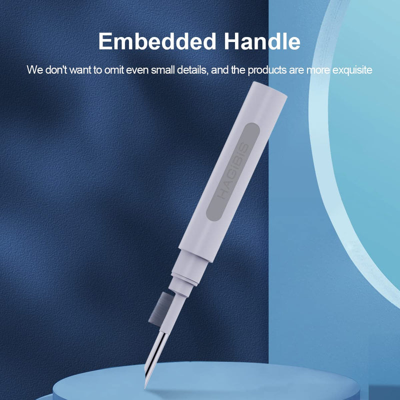 Hagibis Cleaning Pen for Airpods Pro 1 2 Multi-Function Cleaner Kit Soft Brush for Bluetooth Earphones Case Cleaning Tools for Lego Huawei Samsung MI Earbuds