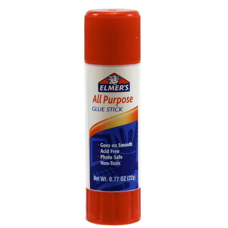 Elmer's All Purpose Glue Sticks, 0.77 Ounce, 3 Count Large Stick