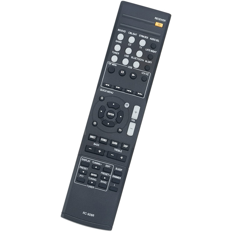 RC-928R Replacement Remote Control fit for Onkyo AV Receiver HT-S3800 HT-S3900 HTP-395 HT-R395 HT-R397 TX-SR353 TX-SR373 TX-SR383