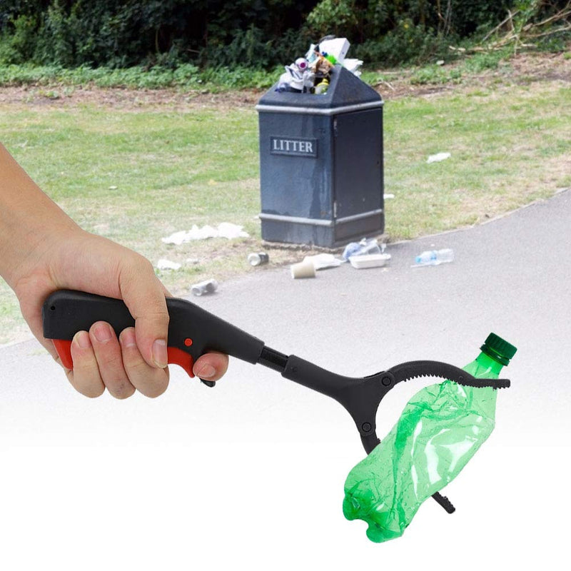 Denkerm Heavy Duty Claw Trash Garbage Picker, Grabber Reacher Tool, Practical for Gripping Variouse Shapes Objects Picking up Trash Pests Trash
