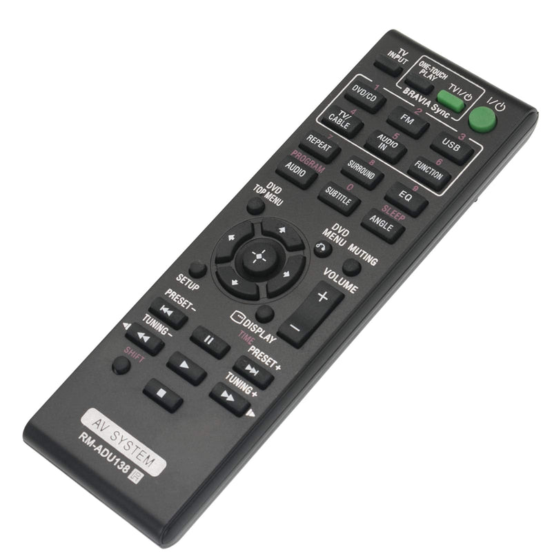 New RM-ADU138 Replace Remote Control RMADU138 fit for Sony Audio Video AV System Home Theater DAV-TZ140 DAV-TZ145 DAV-TZ150 HBD-TZ130 HBD-TZ140 HBD-TZ145 AV-RZ130 RM-ADU101 RMADU101