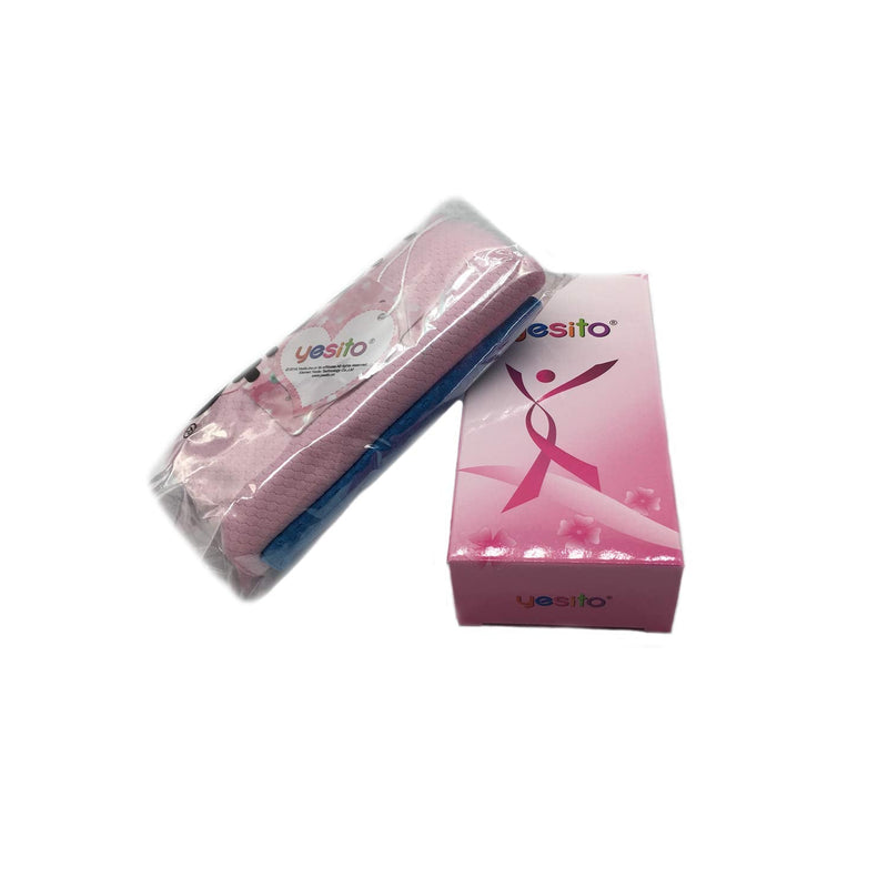 yesito mastectomy drainage pouch and Shower pouch for Post Mastectomy Support (pink)