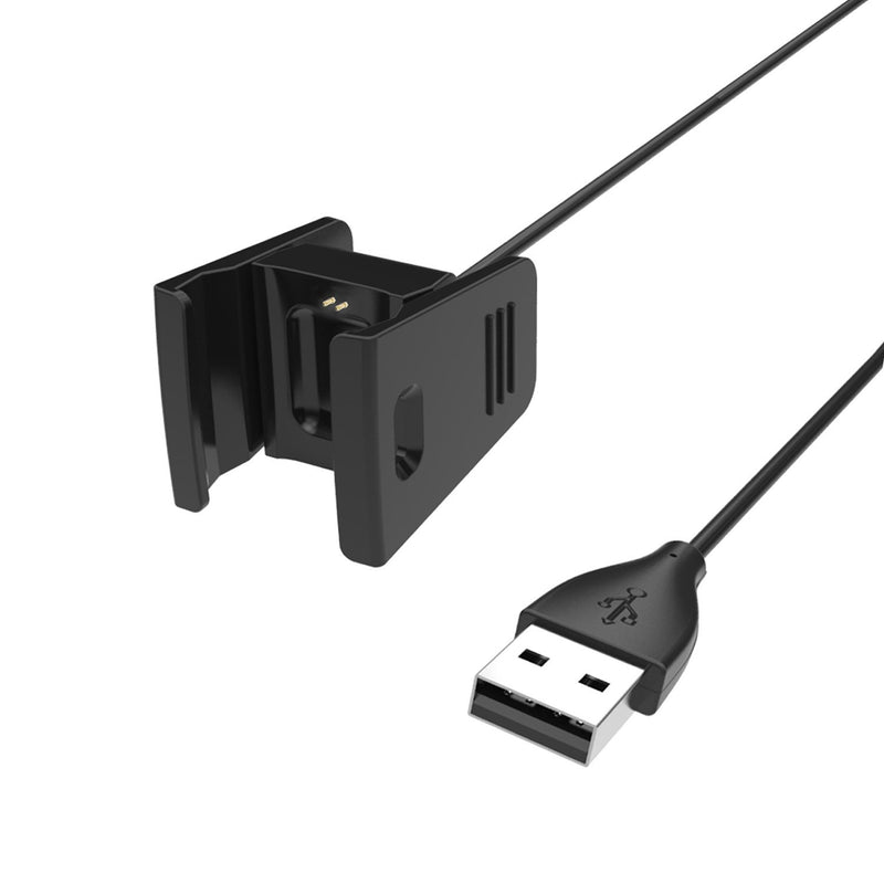 Kissmart Compatible with Fit bit Charge 2 Charger, Replacement Charging Cable Cord for Fit-bit Charge 2 Smart Wristband (2-Pack, 1.8ft)