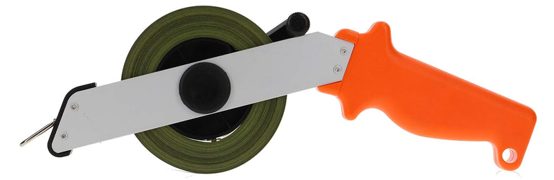 PRODIAMANT steel tape measure 30 m long tape measure width 13 mm tape measure with centimeter and millimeter scale folding crank