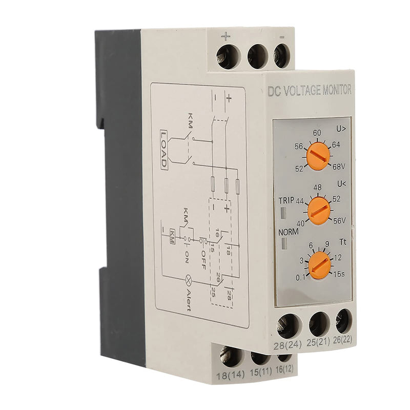 voltage monitoring relay 48v dc,Adjustable DC Relay, Monitoring Relay, 48V Switching Relay, Over Voltage Under Voltage Protection Relay Dvrd Over Voltage and Under Voltage Protection Relay DC 12 DC48V