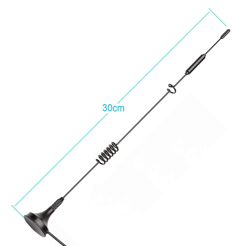 Bingfu 4G LTE Antenna 8dBi Magnetic Base SMA Male Antenna Compatible with 4G LTE Wireless CPE Router Cellular Gateway Industrial IoT Router Mobile Cellular
