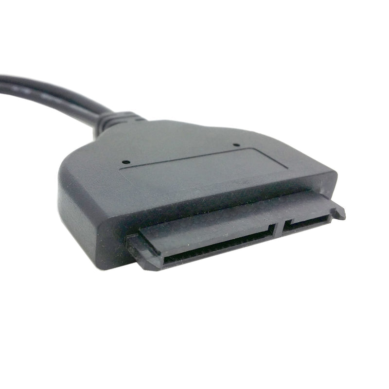 Cablecc USB 3.0 to SATA 22pin 2.5 Hard Disk to 2 in 1 Combo Mini PCI- E 2 Lane M.2 NGFF & mSATA SSD Adapter Converter