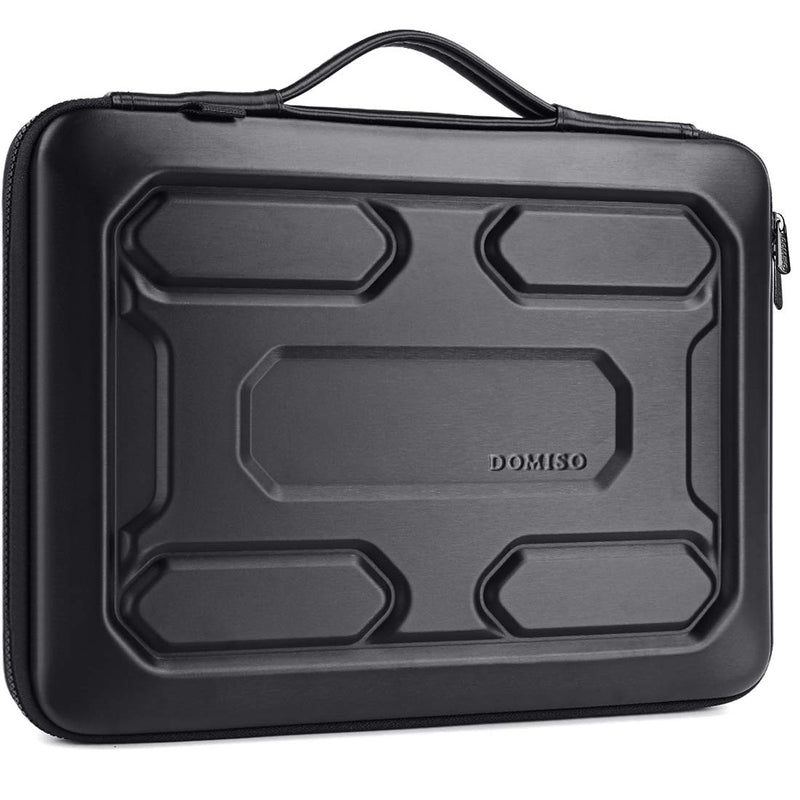DOMISO 17 inch Laptop Sleeve with Handle Shockproof Waterproof EVA Protective Case for 17.3" Dell Inspiron/MSI GS73VR Stealth Pro/HP Envy 17/LG Gram 17"/ROG Strix GL702VS 17.3 inch Black
