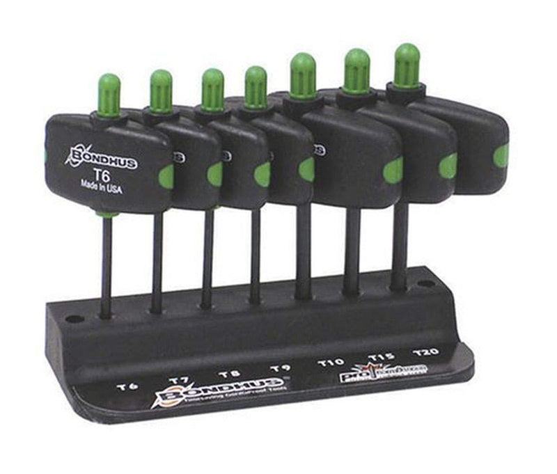 Bondhus 34745 Set of 7 Star Wingdriver Tools, sizes T6-T20 One Size