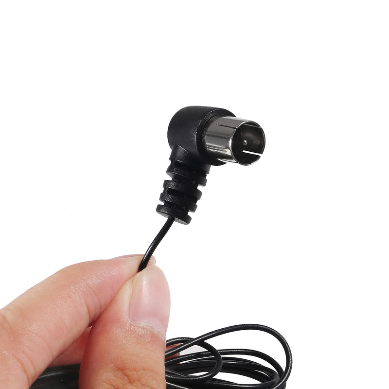 AEDIKO FM Antenna for Indoor Stereo Receiver 75 Ohm FM Radio Antenna with Adapter for Pioneer Onkyo Yamaha Marantz Bose Wave Music System Indoor Digital HD Radio FM Radio Bluetooth Stereo Receiver