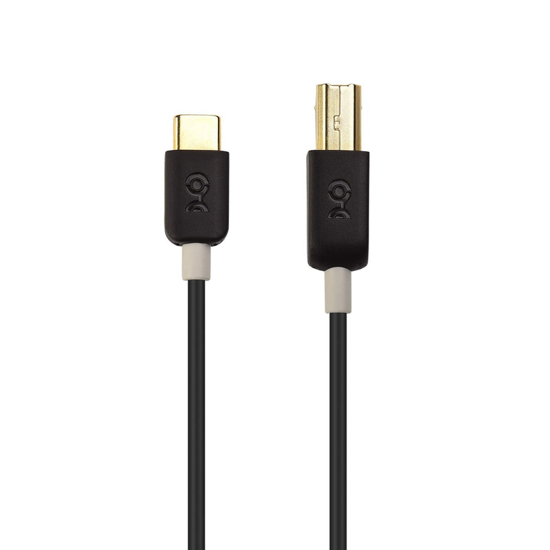 Cable Matters USB C Printer Cable (USB C to USB B Cable, USB-C to Printer Cable) in Black 3.3 Feet 3.3 ft