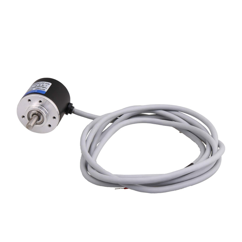 BQLZR 600P/R Incremental Rotary Encoder DC5-24V Wide Voltage Power Supply 6mm Shaft