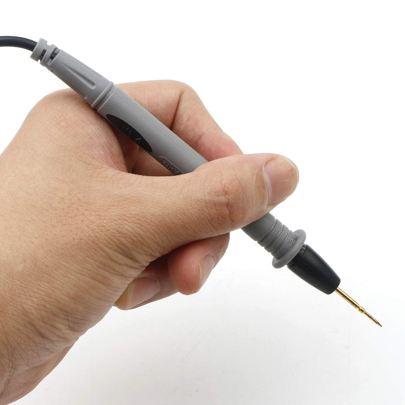 Ellbest 5Pcs Multimeter Test Leads, Precision Sharp Probe Test Lead 1000V 20A Gold-Plated Probe Leads Suitable for Most of Digital Multimeter
