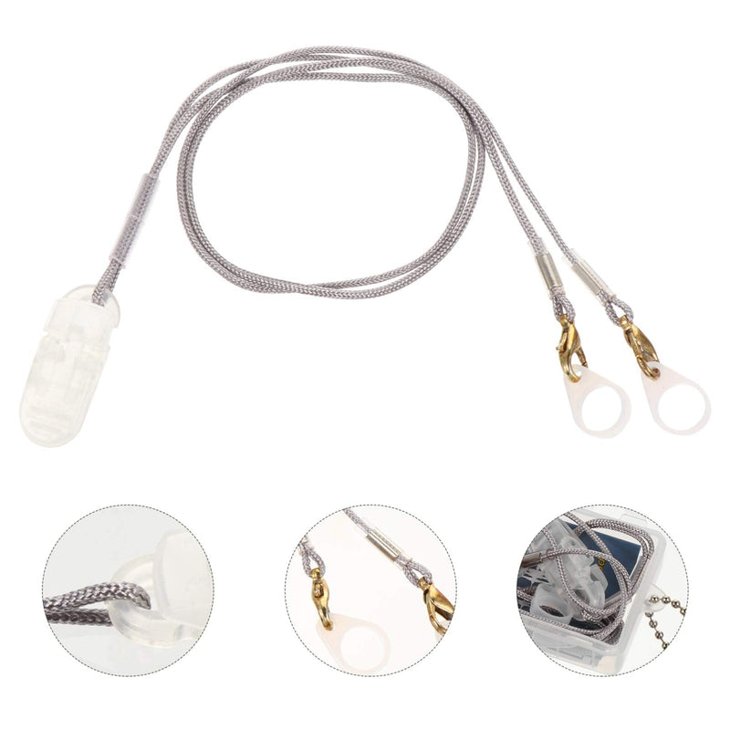 Scicalife BTE Hearing Aids Clip For Adults- New Designed Portable Rope Anti-lost Lanyard Fixation Cord Protection Rope For Seniors