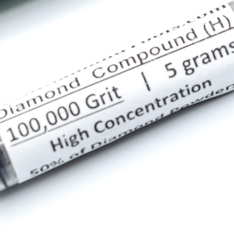 TechDiamondTools Kit of 3 Diamond Polishing Compound Polishing Paste 14000 100000 200000 Grit for Marble Glass Metal Rock Jewelry Resin Silver Gemstone with High Concentration Diamond Powder USA Made 200000 100000 14000 grit