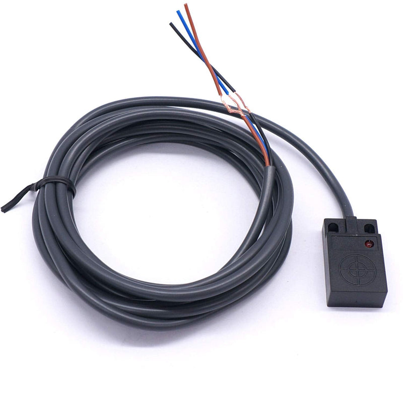 Taiss/NPN NO Induction Distance 5mm Inductive Proximity Sensor Detection Switch DC 12-24V 200mA 3-Wire TL-W5MC1