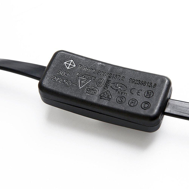 bbfly-A6 ODB II ODB2 Splitter Extension 16 Pin Extension Cable Adapter (A6 with Power Switch 5FT/150CM)