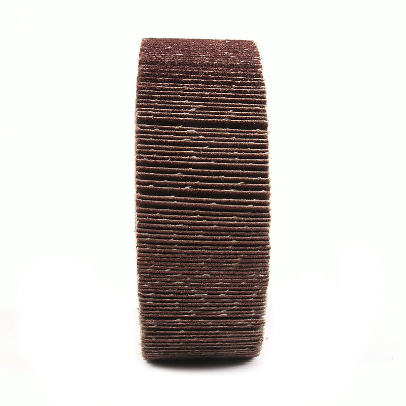 Mercer Industries 370080 Center Hole Flap Wheel, 6" x 2" x 1", Grit 80, Each 80-Grit 6" x 2" x 1"