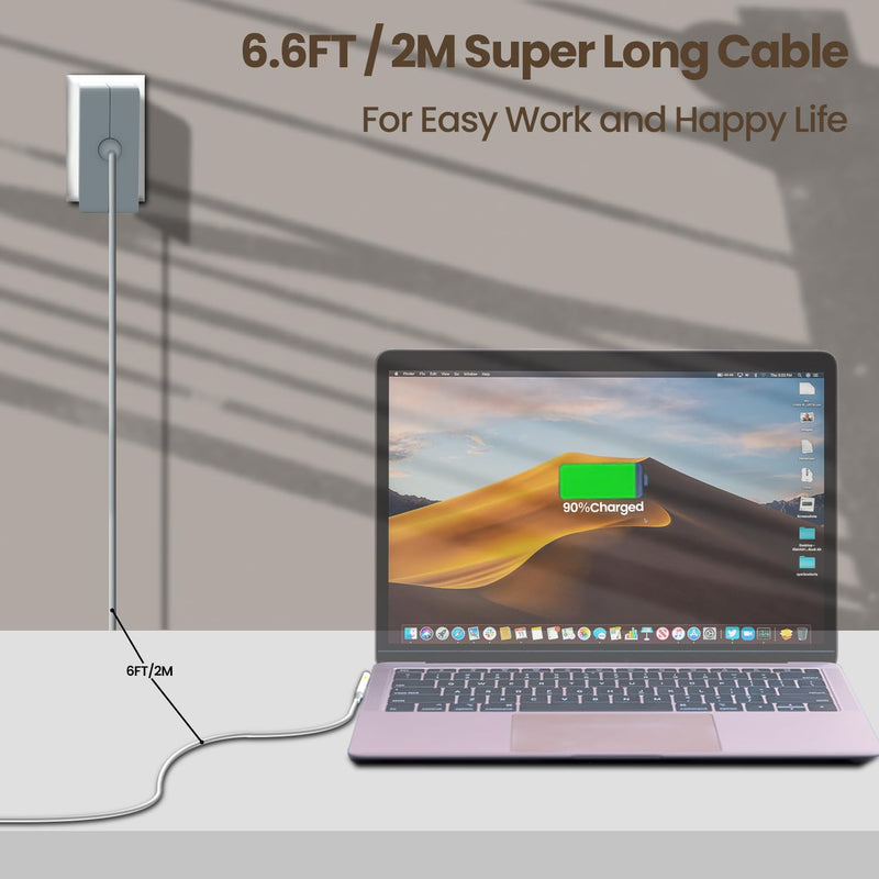 MacBook Pro Charger,Replacement 85w Power Adapter L Tip for 15- and 17-inch MacBook Pro Before mid-2012 Models Compatible with MacBook Pro Chargers 2010 MacBook Pro 2011