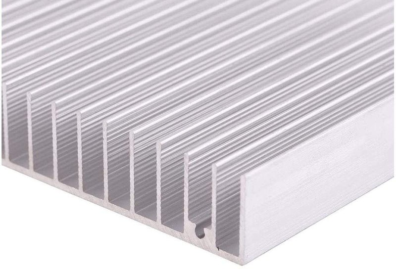 eivvia 120×100×18 1pcs Control System Components Aluminum Alloy Profile Heat Sink/Multimedia Equipment Aluminum Heat Sink