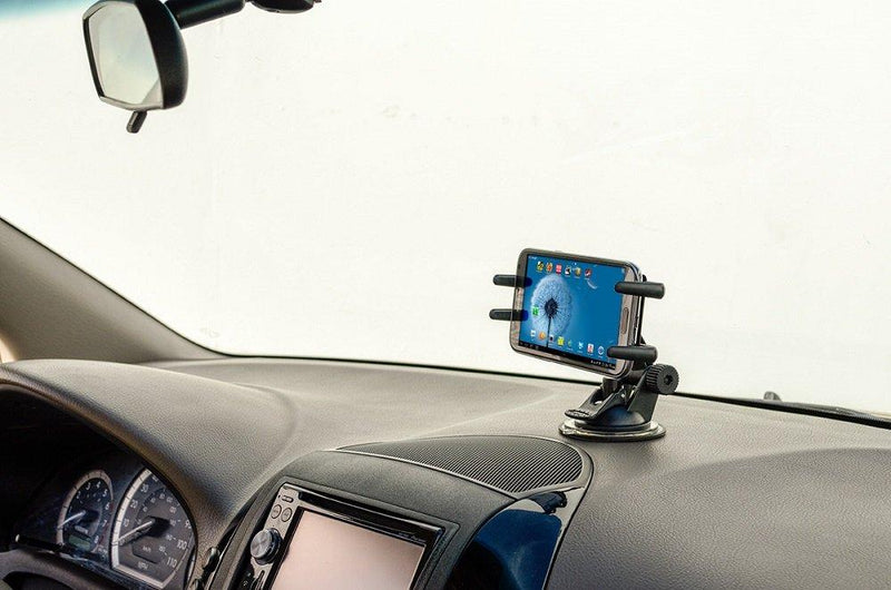 Arkon Windshield Dash Phone Car Mount for iPhone XS Max XS XR X 8 Galaxy S10 S9 Note 9 iPad mini Retail Black