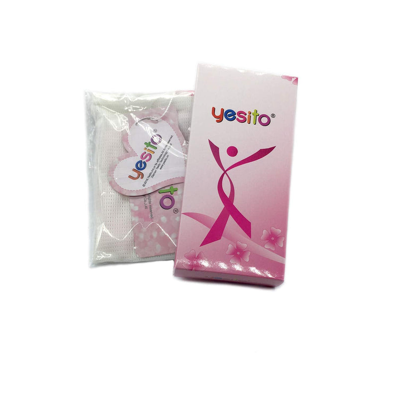 Yesito Mastectomy Drain Drainage Pouch Drain Surgery Recovery Drainage Pouch honeycomb latti(white)