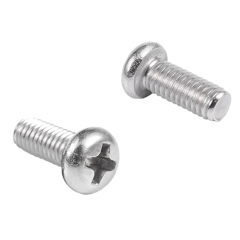 ALEOED M4 x 10mm Screw for TV Computer LCD Monitor Stand Mounting Phillips Head Screw, Pack of 10