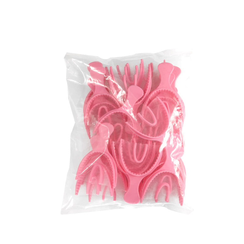 JMU Bite Registration Trays Full Arch, 30 Pcs Pink Disposable Dental Impression Trays
