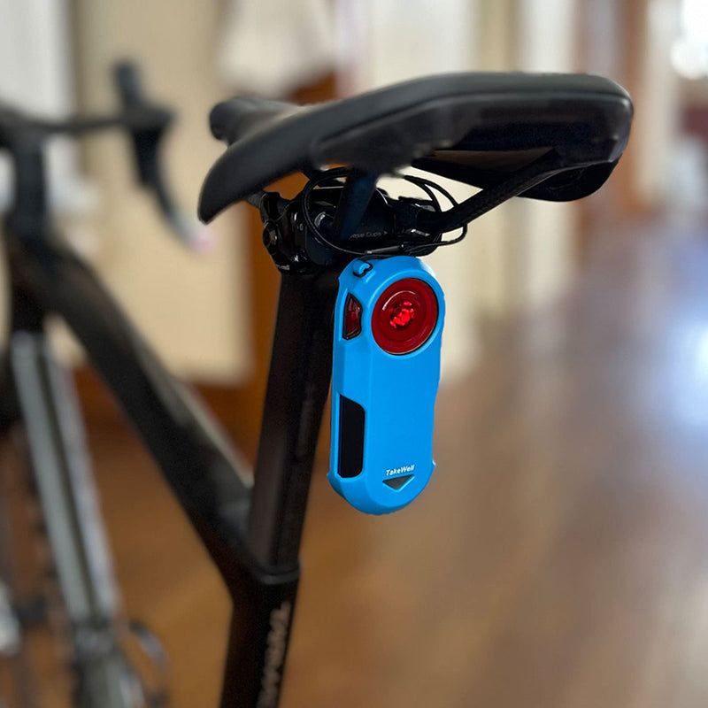 takewell Protective Blue Cover for Garmin Varia RTL515,0.27 Ounces Weight is The Lightest Protective Cover in The Whole Network,Ultra-Thin Does Not Affect GPS Signals,Good Heat Dissipation