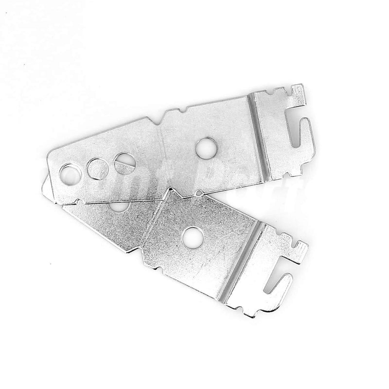 2 Pack 8269145 Undercounter Mounting Bracket Replacement Parts Exact Fit for Kenmore Whirlpool KitchenAid Dishwasher, Replaces 8269145 WP8269145VP