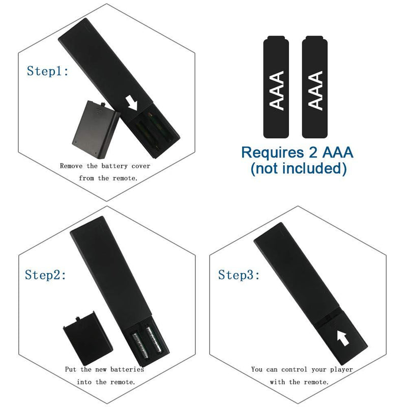 AZMKIMI RMT-TX100U Remote Compatible with Sony Bravia RMTTX100U TV Remote Control, if Applicable XBR75X850C XBR-55X855C KDL-50W800C KDL-50W800380 KDL-50W800BUN1 with Netflix