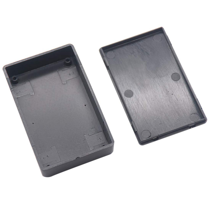 Zulkit 5Pcs Project Boxes ABS Plastic Electrical Project Case Power Junction Box Black 3.15 x 1.97 x 0.83 inch (80 x 50 x 21 mm) 3.15" x 1.97" x 0.83"