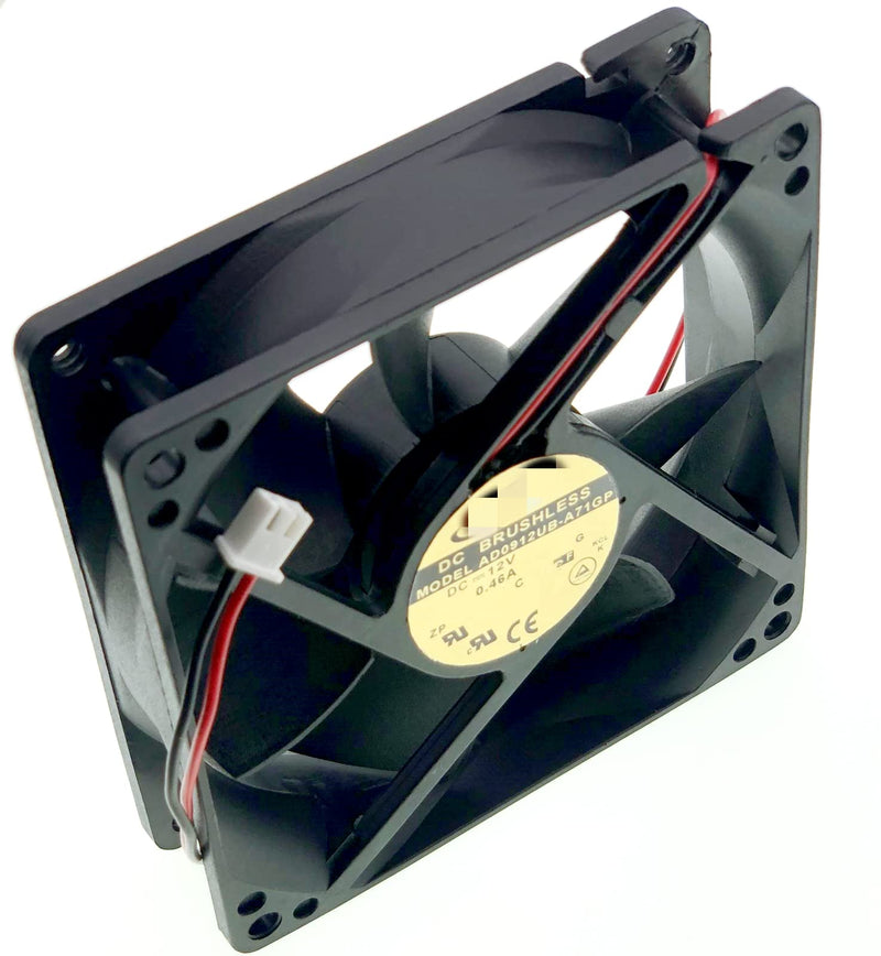 LEYEYDOJX New Cooling Fan for AD0912UB-A71GP DC12V 0.46A 9CM 9025 Size: 90X90X25MM 2-Pin 2-Wire