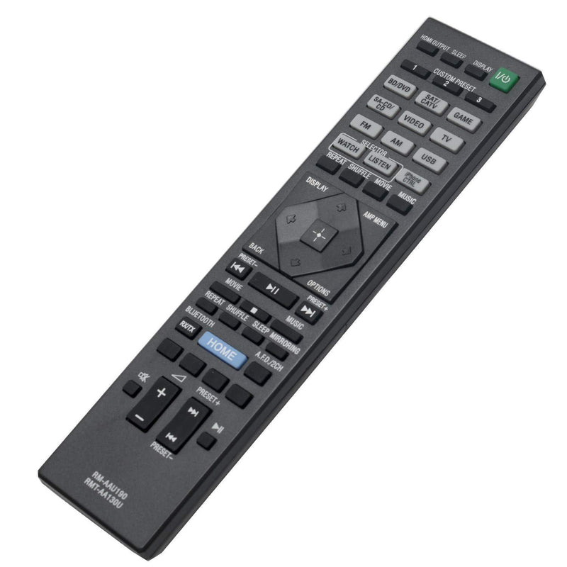 New RMT-AA130U RM-AAU190 Replace Remote Control fit for Sony Home Theatre AV Receiver STR-DH550 STR-DH750 STR-DN1060 STR-DN860 STRDH550 STRDH750 STRDN1060 STRDN860 Theater