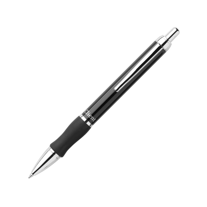 Pentel Client Retractable Ballpoint Pen, Assorted Barrel Colors, Black Ink, Medium Point, 3 Pack (BK910BP3M)