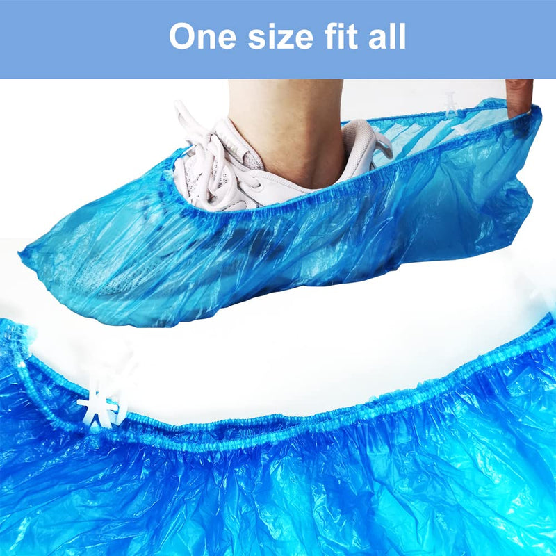 Disposable Shoe Covers for Use with Model G-BD001T Booties Dispenser - Automatic Shoe Covers for Using Shoe Covers (Pack of 100) 100
