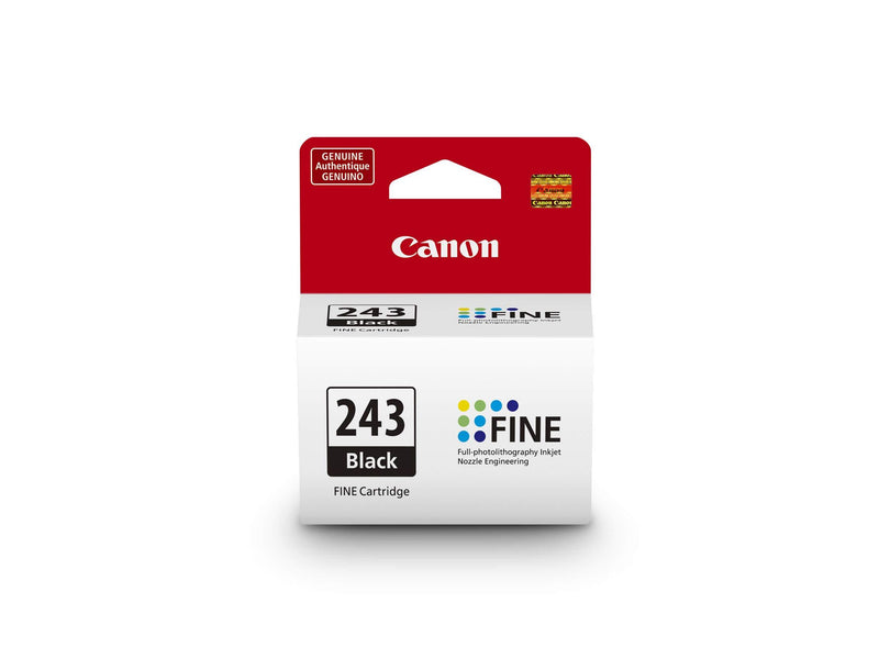 Canon PG-243 Black Ink Cartridge Compatible to iP2820 MX492, MG2420, MG2520, MG2920, MG2922, MG2924 MG3020, MG2525, TS3120, TS302, TS202 and TR4520 Black Cartridge