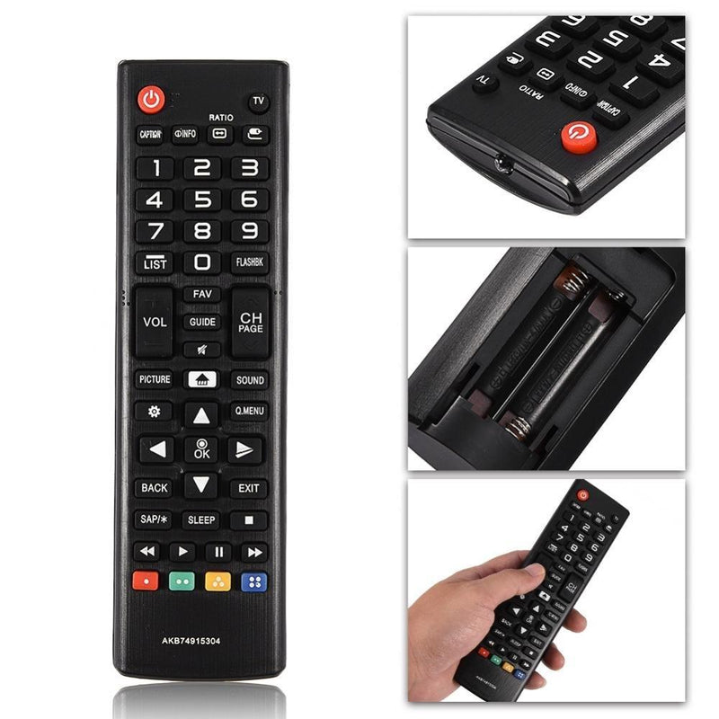 AKB74915304 Remote Control Replacement for LG Smart TV, Durable Universal Remote Control Replacement for LG AKB74915304 HD TV