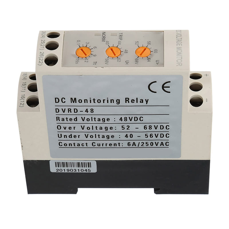 voltage monitoring relay 48v dc,Adjustable DC Relay, Monitoring Relay, 48V Switching Relay, Over Voltage Under Voltage Protection Relay Dvrd Over Voltage and Under Voltage Protection Relay DC 12 DC48V