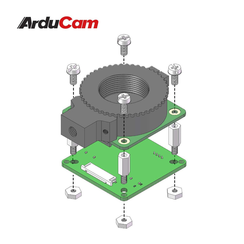 Arducam CSI-USB UVC Camera Adapter Board for 12.3MP IMX477 Raspberry Pi HQ Camera