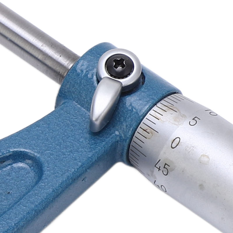Micrometer Stable Portable Micrometer Thickness Gauge Alloy Surface Accurate Measurement (75-100/0.01mm) 75-100/0.01mm